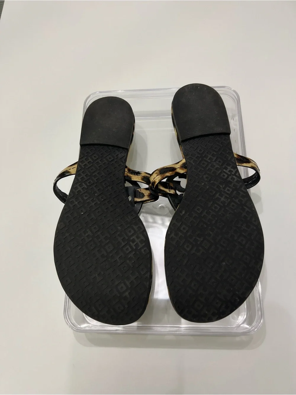 Tory Burch Miller Leopard Print Sandals